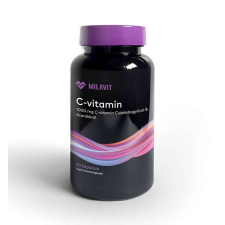  MILAVIT C-vitamin étrend-kiegészítő Csipkebogyóval &amp; Acerolával (60 kapszula/doboz) vitamin és táplálékkiegészítő