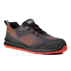  MILERITE S1P SZÜRKE/PIROS SPORT VÉDŐFÉLCIPŐ_43