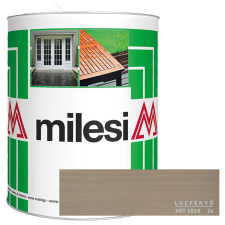 MILESI XGT 1019 - MILESI VIASZOS VÉKONYLAZÚR SZÜRKEBÉZS - 5L favédőszer és lazúr