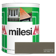 MILESI XGT 7003 SZÜRKE - MILESI VIASZOS VÉKONYLAZÚR - 5L favédőszer és lazúr
