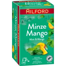  Milford borsmenta-mangó ízű gyümölcstea 20x1,75g 35 g tea