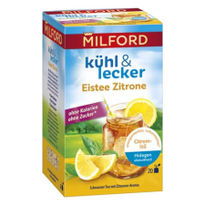 Milford Fekete tea milford kühl & lecker ice tea citrom 20 filter/doboz gyógytea