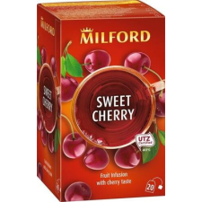 Milford Gyümölcstea, 20x2,5 g, MILFORD "Sweet cherry", cseresznye tea