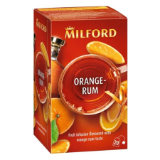 Milford Gyümölcstea milford narancs és rum 20 filter/doboz gyógytea