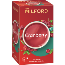 Milford Gyümölcstea milford vörösáfonya 20 filter/doboz tea