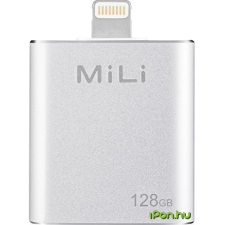 Mili iData Pro 128GB Lightning + Micro USB Ezüst pendrive
