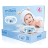  MILIAN PRO 4 légzésfigyelő 4 érzékelőlappal ikerbabáknak - ÚJ!