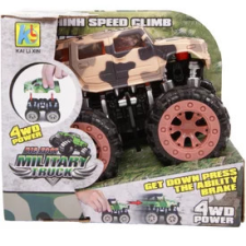 Military Truck terepjáró - 11 cm, többféle autópálya és játékautó