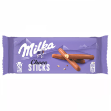 Milka choco sticks tejcsokoládéba mártott keksz - 112g csokoládé és édesség