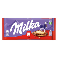 Milka Csokoládé milka alpesi tejcsokoládés-kekszes 87 g csokoládé és édesség