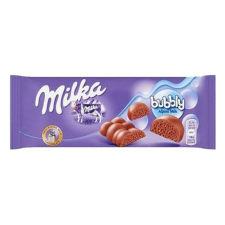 Milka Csokoládé táblás MILKA Bubbly milk 90g csokoládé és édesség