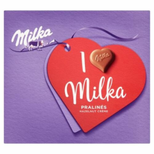 Milka Milka I Love Mogyorókrémes 110g csokoládé és édesség
