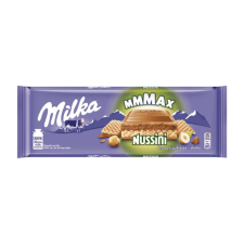 Milka nuttychocoeaffer táblás csokoládé -270g csokoládé és édesség