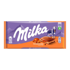 Milka táblás caramel RÉGI - 100g csokoládé és édesség