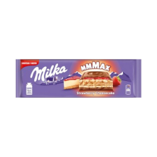 Milka táblás nagy eper-sajttorta csokoládé és édesség