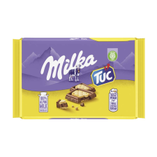 Milka Tuc alpesi tejcsokoládé sós krékerrel - 35g csokoládé és édesség