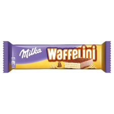 Milka Waffelini alpesi tejcsokoládéval mártott tejes ízű krémmel töltött ostya 31 g csokoládé és édesség