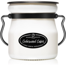Milkhouse Candle Co. Creamery Cedarwood Cabin illatgyertya Cream Jar 142 g gyertya
