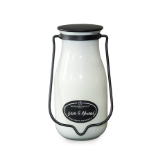 Milkhouse Candle Co. TEJHÁZ GYERTYA Vászon és kőrisfa illatgyertya Milkflack nagy 396g, gyertya