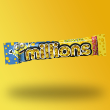  Millions Minions banán ízű rágós cukorka 40g csokoládé és édesség