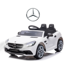 Milly Mally Elektromos autó Milly Mally Milly Mally Mercedes-Benz SLC White autópálya és játékautó