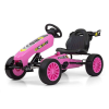 Milly Mally Go-kart Milly Mally Rocket pedálos gyerek gokart rózsaszín
