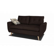 milo CHERRY 2-es kanapé, sötét barna bútor