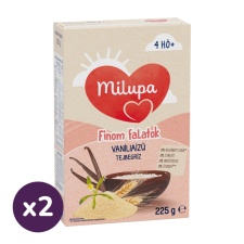 Milupa Finom falatok, Vanília ízű tejbegríz 4 hó+ (2x225 g) bébiétel