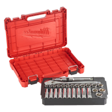 Milwaukee 1/2" Racsnis dugókulcs készlet metrikus méret (28 részes) - 1db dugókulcs