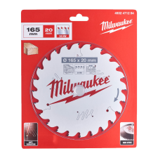 Milwaukee Körfűrészlap hordozható gépekhez (Fához) 165x20x2.2x24 ATB - 1 db fűrészlap