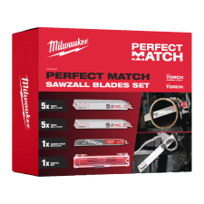 Milwaukee Milwaukee PERFECT MATCH szabéyfűrészlap készlet fűrészlap