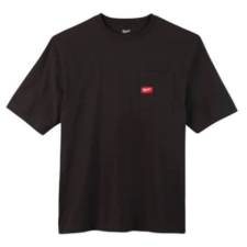 Milwaukee Milwaukee WTSSG-L Rövid ujjú zsebes póló Sötétszürke (4933478233) munkaruha