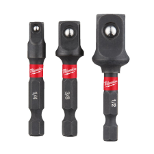 [] Milwaukee Shockwave Dugókulcs adapter szett 3 részes dugókulcs