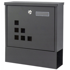 MIM-340 Cinkelt acél antracit postaláda újságtartóval postaláda