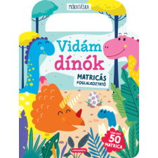 Mimorello Kiadó Vidám dínók - Matricás foglalkoztató - Több mint 50 matrica gyermek- és ifjúsági könyv