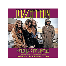 MIND CONTROL Led Zeppelin - Orlando Madness, Live At The Civic Auditorium, Orlando, Florida, August 31, 1971 (Vinyl LP (nagylemez)) heavy metal