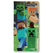 Minecraft 100% pamut strandtörölköző  - 70x140 cm babatörülköző, kifogó