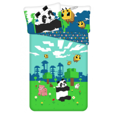 Minecraft ágyneműhuzat Explore Overworld 140×200cm, 70×90 cm lakástextília