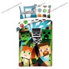  Minecraft ágyneműhuzat garnitúra, Kockafejek (100 % pamut) (45728) lakástextília