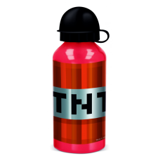Minecraft alumínium kulacs 400 ml kulacs, kulacstartó