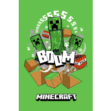 Minecraft Boom Creeper polár takaró 100*150cm lakástextília