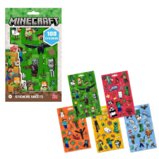 Minecraft Boom matrica szett 5 ív matrica