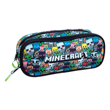 Minecraft Chibi 2 rekeszes tolltartó 23,5 cm tolltartó