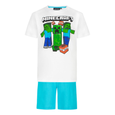 Minecraft Creeper and Zombies rövid ujjú pizsama, 116-os méret gyerek hálóing, pizsama