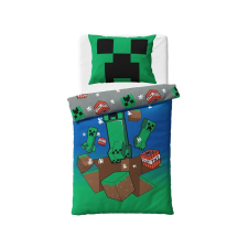 Minecraft Creeper Explode ágyneműhuzat 140×200cm, 70×90 cm lakástextília