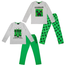 Minecraft Creeper gyerek hosszú pizsama 8-12 év gyerek hálóing, pizsama