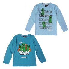  Minecraft Creeper gyerek hosszú ujjú póló, felső 6-12 év