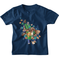  Minecraft Csapat - Gyerek Póló