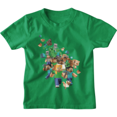  Minecraft Csapat - Gyerek Póló