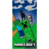 Minecraft Danger Zone fürdőlepedő, strand törölköző 70x140 cm (Fast Dry)